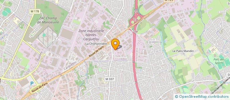 localisation de l'entreprise 804 697 597   SAINTE-LUCE-SUR-LOIRE