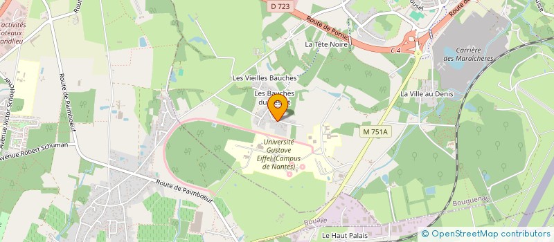 localisation de l'entreprise 804 698 884 à LA PLAINE-SUR-MER