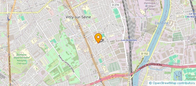 localisation de l'entreprise 804 704 872   BORDEAUX