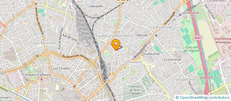 localisation de l'entreprise 804 718 641 à TOULOUSE