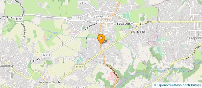 localisation de l'entreprise 804 724 995   GREZIEU-LA-VARENNE