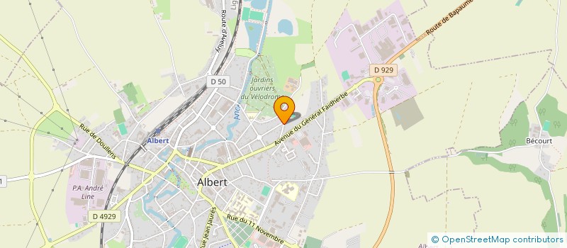 localisation de l'entreprise 804 729 036   MEAULTE