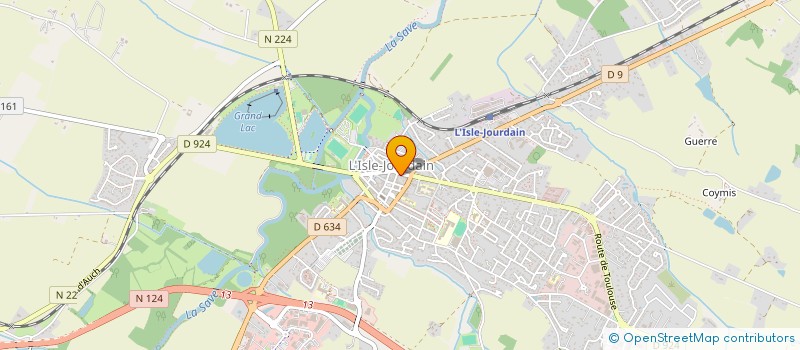 localisation de l'entreprise 804 748 010 à L'ISLE-JOURDAIN