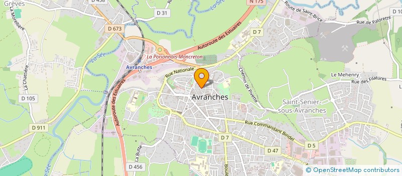 localisation de l'entreprise 804 756 609 à SAINT-CLAIR-DE-HALOUZE