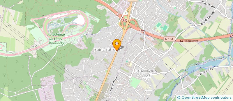 localisation de l'entreprise 804 778 561 à LINAS