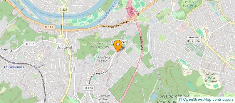 localisation de l'entreprise 804 786 192   JUZIERS