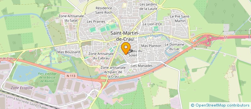 localisation de l'entreprise 804 790 772 à SAINT-MARTIN-DE-CRAU