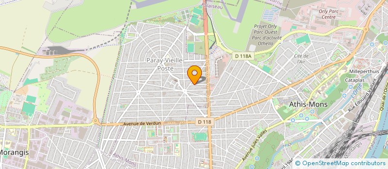 localisation de l'entreprise 804 804 847 à PARAY-VIEILLE-POSTE