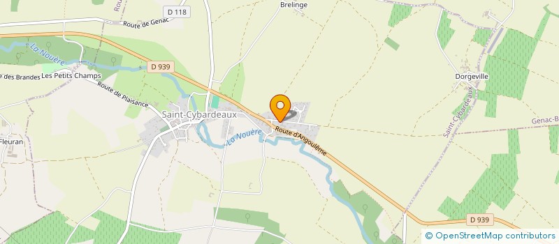 localisation de l'entreprise 804 829 133   SAINT-CYBARDEAUX