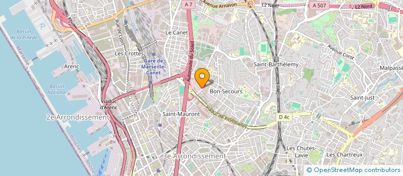 localisation de l'entreprise 804 830 735 à MARSEILLE