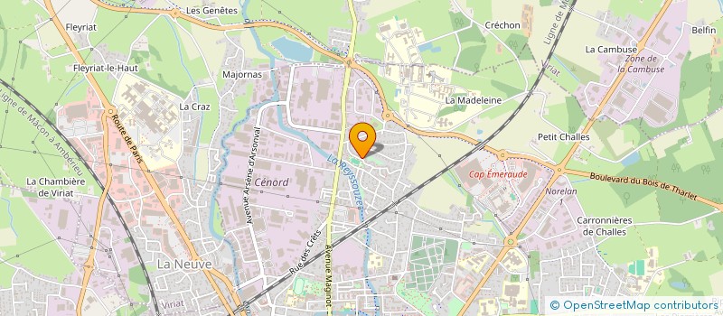 localisation de l'entreprise 804 848 182 à BOURG-EN-BRESSE