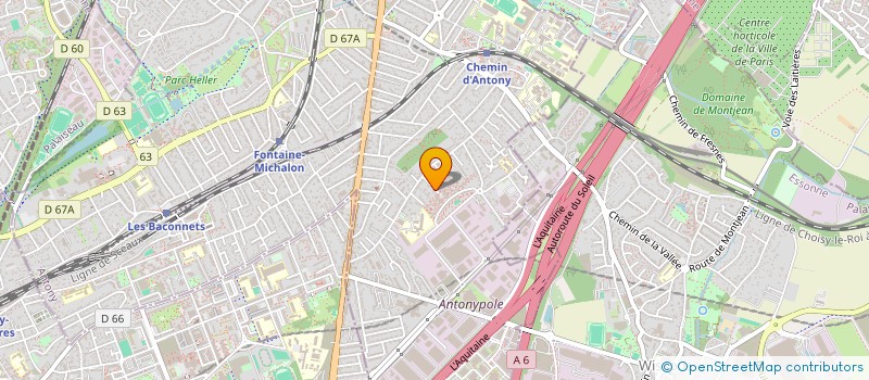 localisation de l'entreprise 804 851 095  à ANTONY