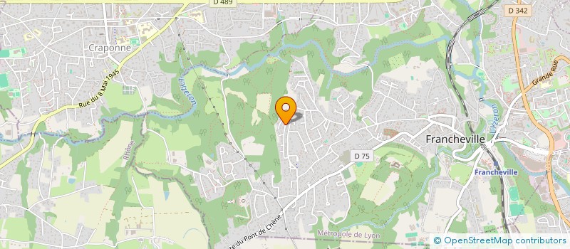 localisation de l'entreprise 804 857 423   FRANCHEVILLE