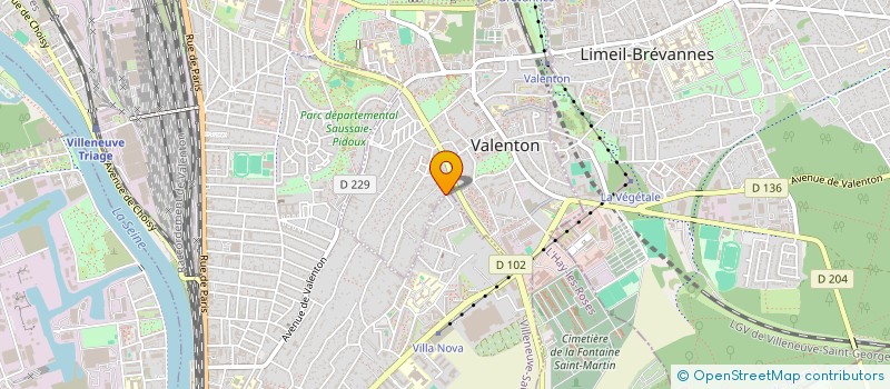 localisation de l'entreprise 804 867 802  à VILLENEUVE-SAINT-GEORGES