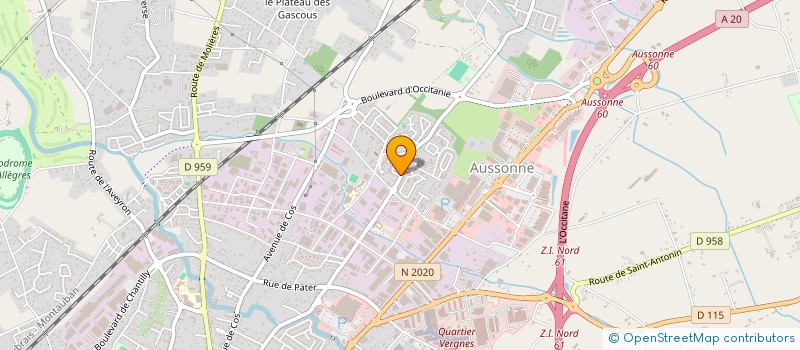 localisation de l'entreprise 804 872 398   LES BARTHES