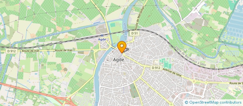 localisation de l'entreprise 804 883 155  à AGDE