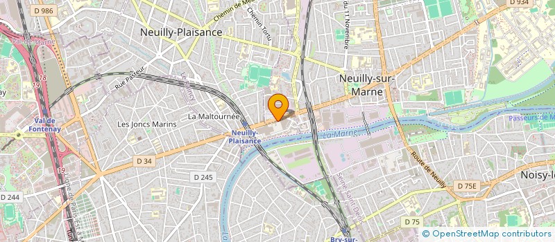 localisation de l'entreprise 804 888 857  à NOISY-LE-SEC