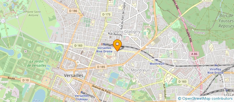localisation de l'entreprise 804 897 734  à VERSAILLES