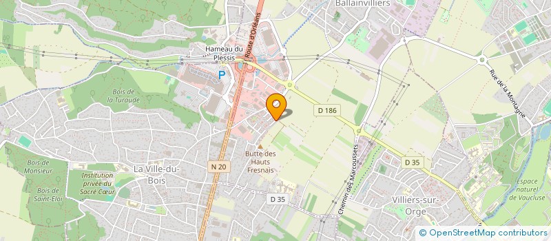 localisation de l'entreprise 804 905 180   VILLIERS-SUR-ORGE