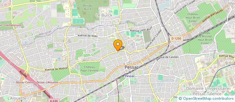 localisation de l'entreprise 804 908 366  à PESSAC