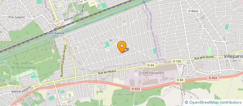 localisation de l'entreprise 804 919 587  à VITRY-SUR-SEINE