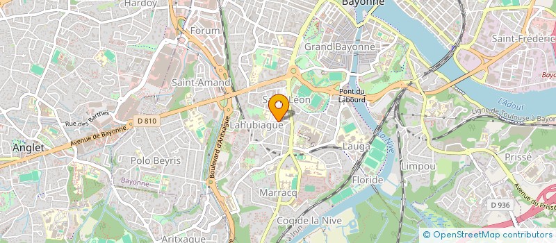 localisation de l'entreprise 804 947 703   ARCANGUES