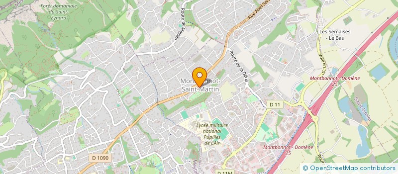 localisation de l'entreprise 804 947 729   MONTBONNOT-SAINT-MARTIN