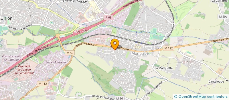 localisation de l'entreprise 804 964 971   MONTRABE