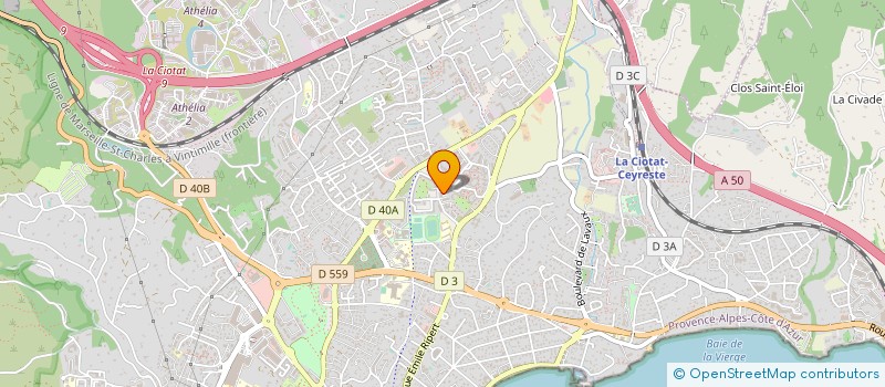 localisation de l'entreprise 804 979 417 à LA CIOTAT