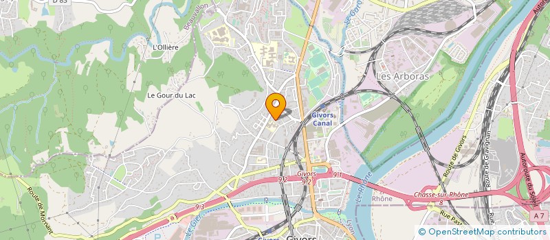 localisation de l'entreprise 804 993 426   BRIGNAIS