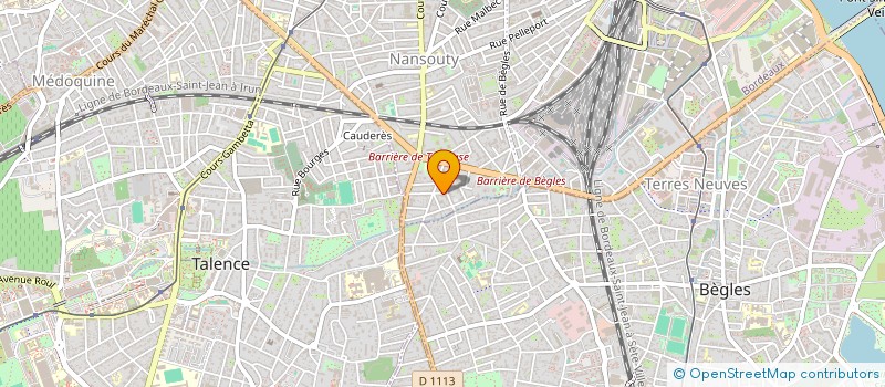 localisation de l'entreprise 805 000 635   BORDEAUX