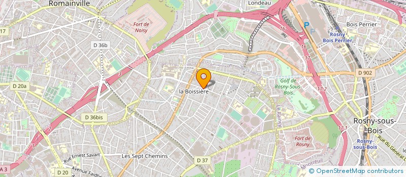 localisation de l'entreprise 805 003 076 à MONTREUIL