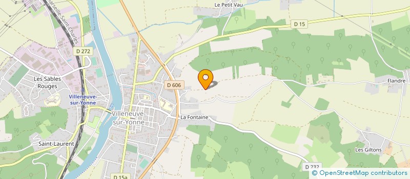 localisation de l'entreprise 805 015 682 à VILLENEUVE-SUR-YONNE