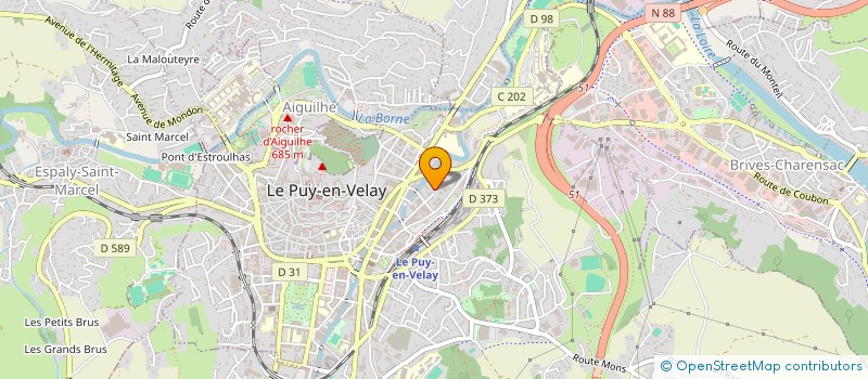 localisation de l'entreprise 805 027 703   LE PUY-EN-VELAY