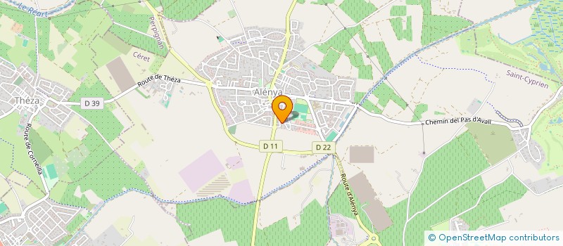 localisation de l'entreprise 805 037 280   ORTAFFA