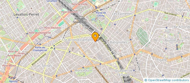 localisation de l'entreprise 805 040 425  à LEVALLOIS-PERRET