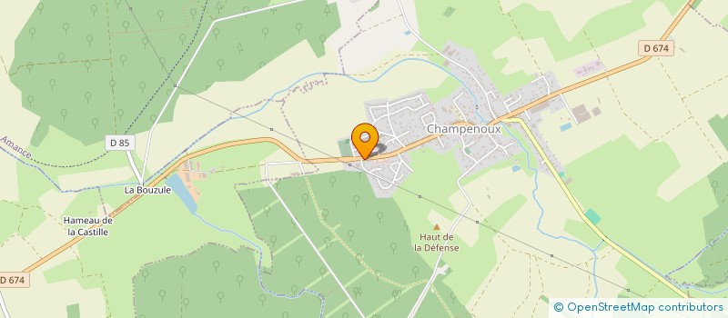 localisation de l'entreprise 805 043 973   CREZILLES