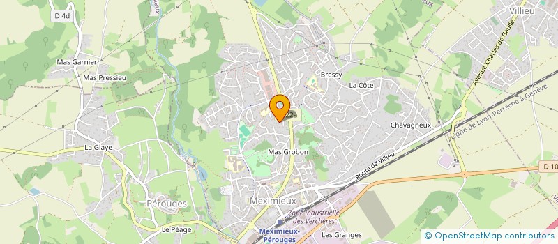 localisation de l'entreprise 805 073 020   GEX