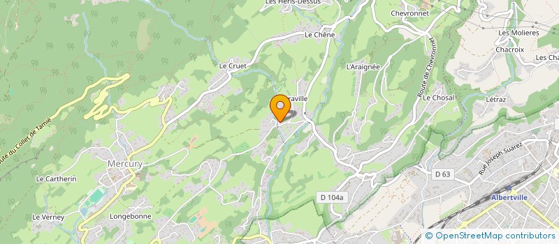 localisation de l'entreprise 805 077 526   ALBERTVILLE