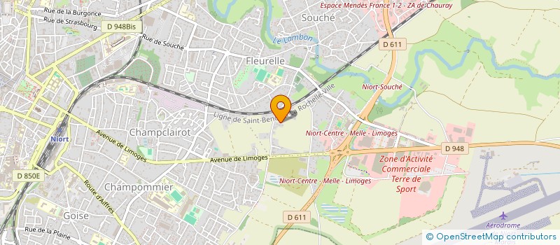 localisation de l'entreprise 805 081 197   NIORT