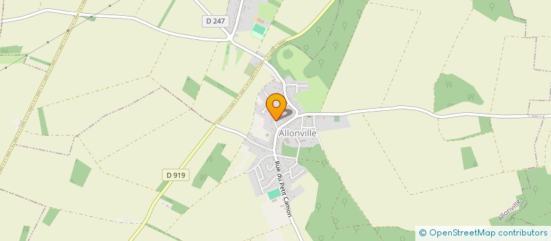 localisation de l'entreprise 805 096 039   ALLONVILLE