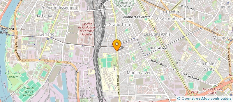 localisation de l'entreprise 805 099 546   LYON