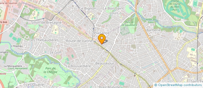 localisation de l'entreprise 805 109 329 à NANTES