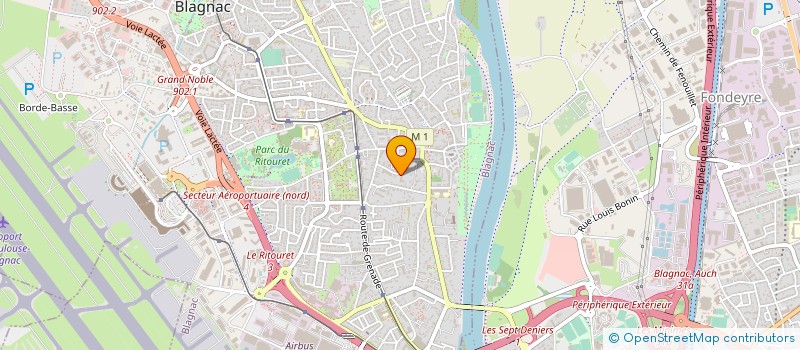 localisation de l'entreprise 805 112 661 à BLAGNAC