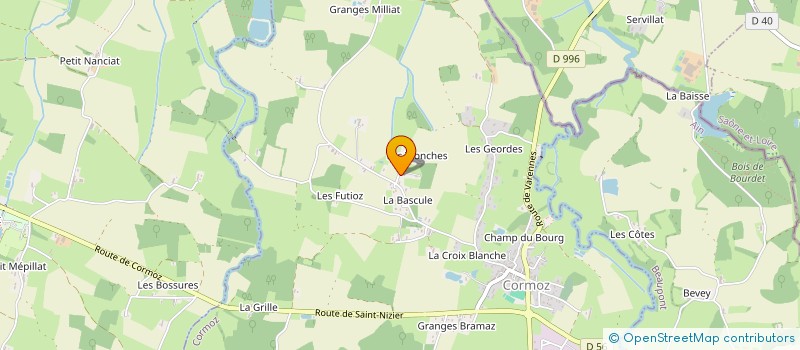 localisation de l'entreprise 805 134 814   LA CHAPELLE-NAUDE