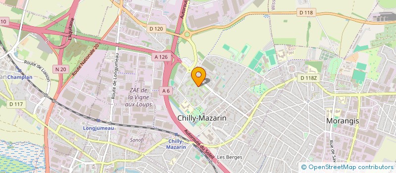 localisation de l'entreprise 805 138 278   DRANCY