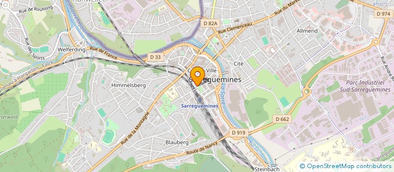 localisation de l'entreprise 805 139 326   SARREGUEMINES