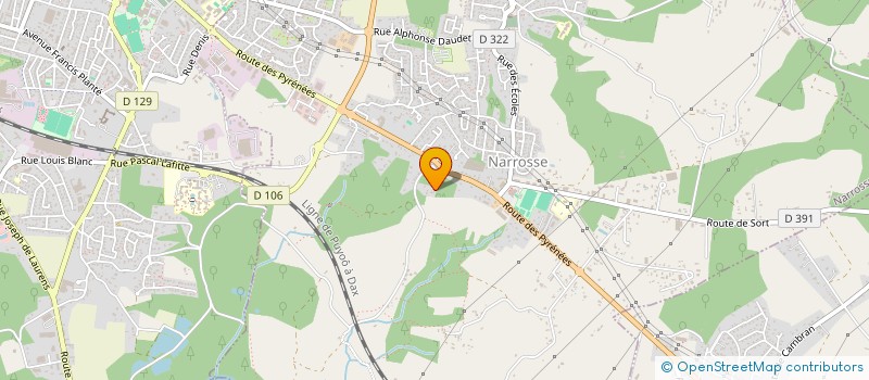 localisation de l'entreprise 805 140 480   NARROSSE