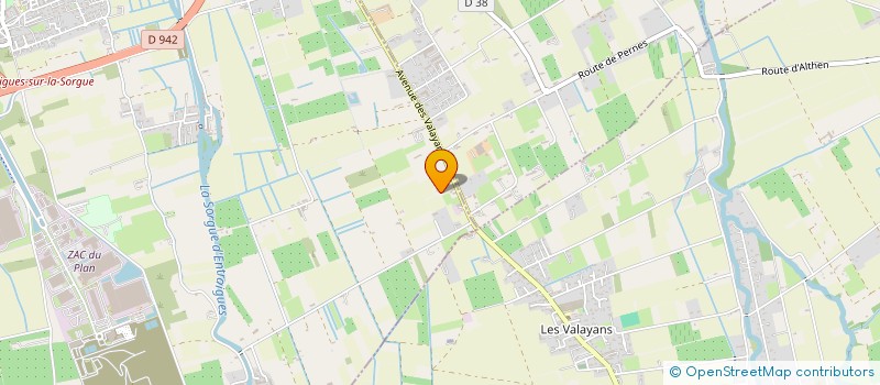 localisation de l'entreprise 805 149 473   ENTRAIGUES-SUR-LA-SORGUE