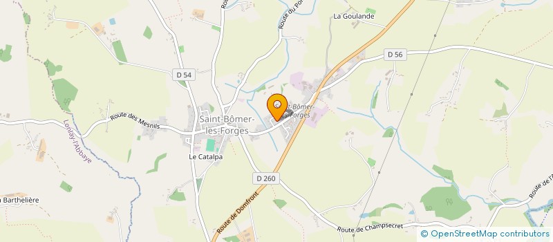 localisation de l'entreprise 805 158 367 à BAGNOLES DE L'ORNE NORMANDIE